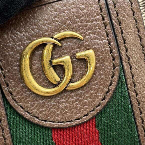Gucci GG Supreme Ophidia Pouch Clutch Bag - Picture 10 of 11